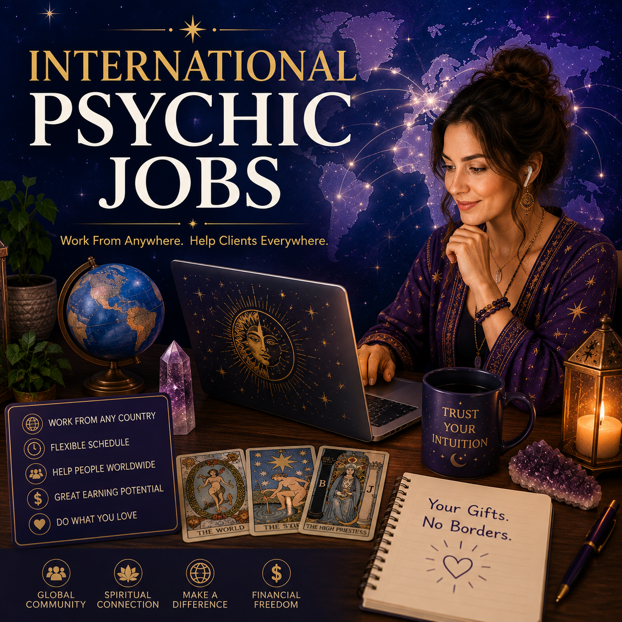 International Psychic Jobs
