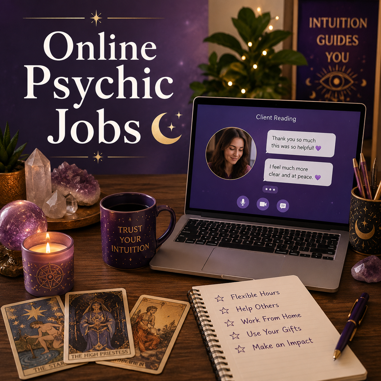 Online Psychic Jobs: The Complete Overview